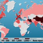 coronavirus map