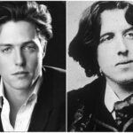 Hugh Grant and famous Irish writer Oscar Wilde