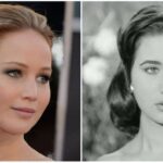 Jennifer Lawrence and famous Egyptian actress