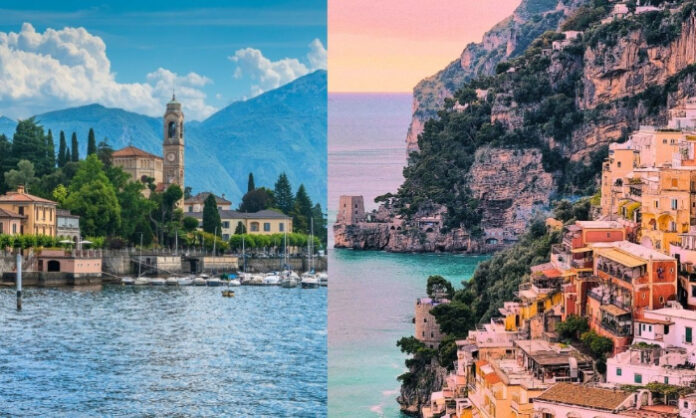 Italian lakes vs Amalfi Coast – Which is the Best Destination comparison Guide Italian Lakes vs Amalfi Coast