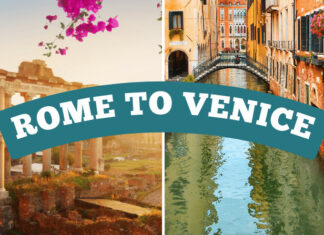 Travel From Rome to Venice